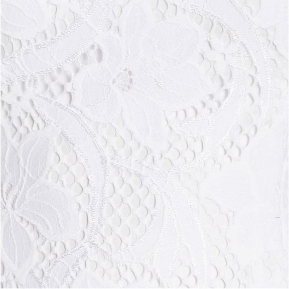 Lilly Pulitzer Allyson Lace Floral Fit And Flare Dress Resort White New Size 4 - Picture 5 of 12